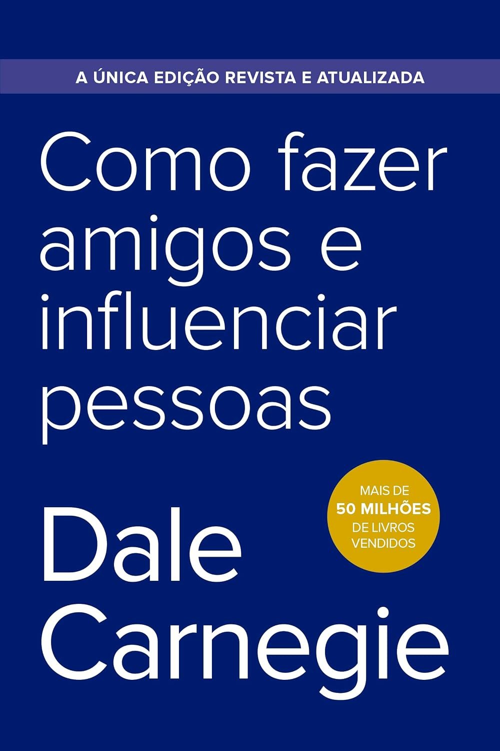 Capa do livro Como Fazer Amigos e Influenciar Pessoas